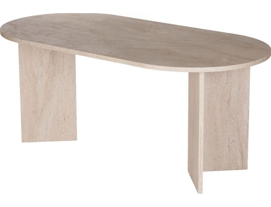 CONCEPT1 - Table Sablin travertin 180 x 90 x h75