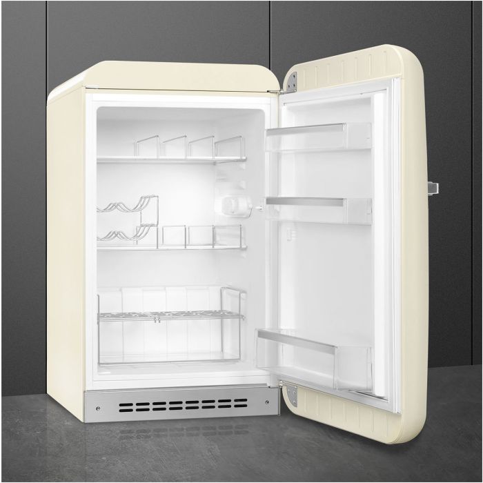 SMEG Stand-Kühlschrank 50's Retro Style FAB10HRCR5 Creme
