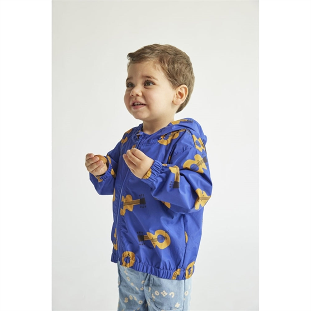 Køb Bobo Choses Baby Acoustic Guitar All Over Jakke Wind Stopper Blue