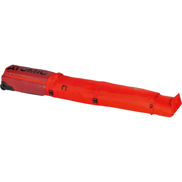 Housse ski ATOMIC RS DOUBLE SKI WHEELIE RED/RIO RED