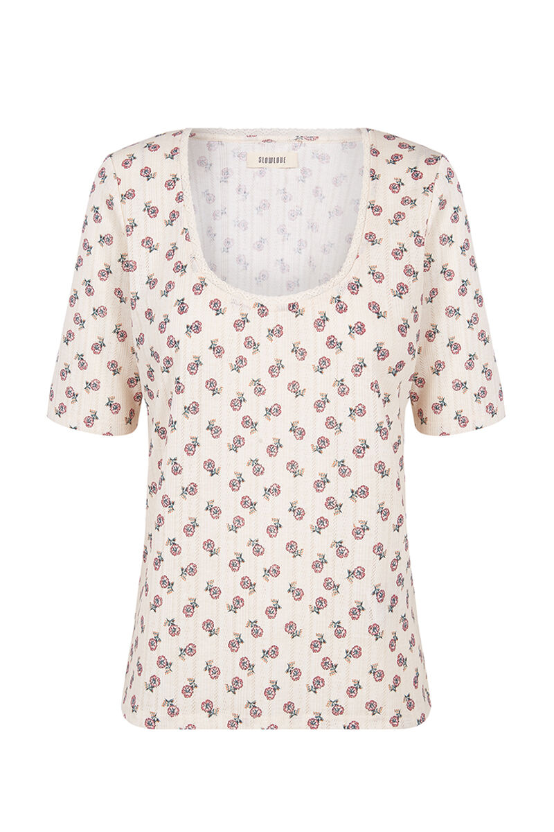 Blusa estampada - Estampa branca