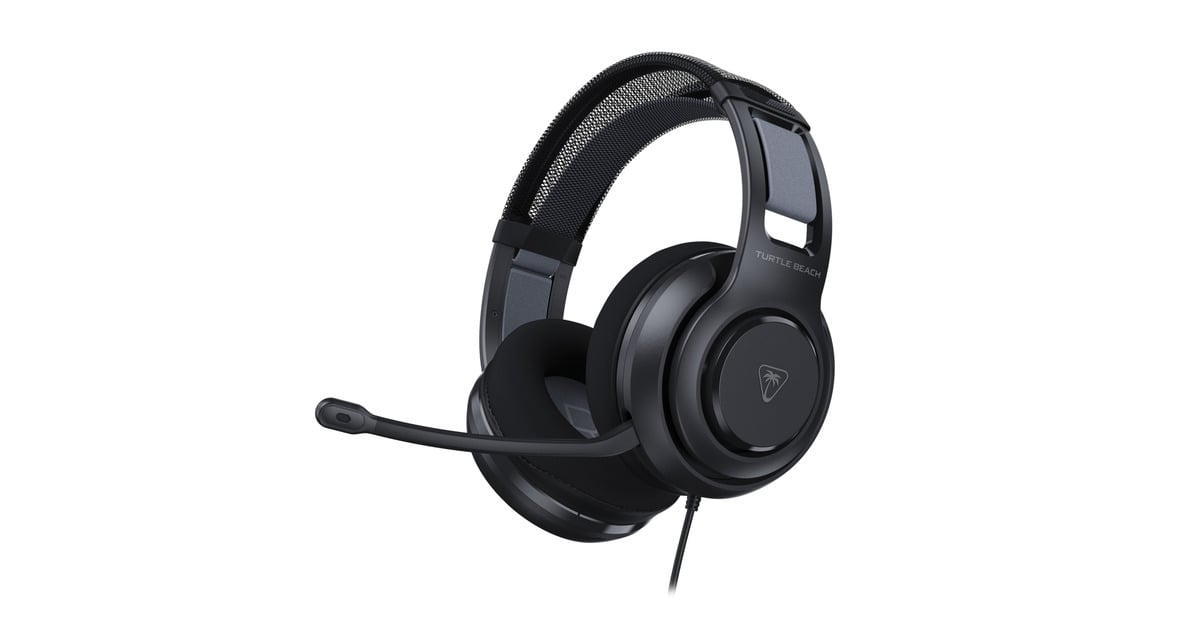 Turtle BeachAtlas 200 bekabelde gamingheadset over-ear gaming headset  (Zwart, Pc, PlayStation 4, PlayStation 5, Xbox, Smartphone)