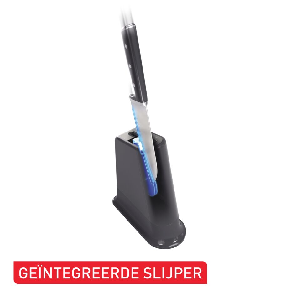 EverSharp K297S244 koksmes 20cm en messenblok met geïntegreerde slijper