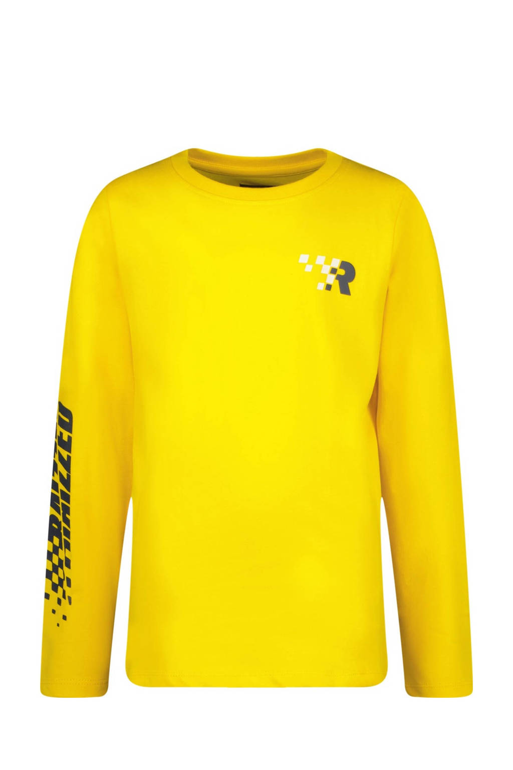 Raizzed longsleeve Homer met tekst geel