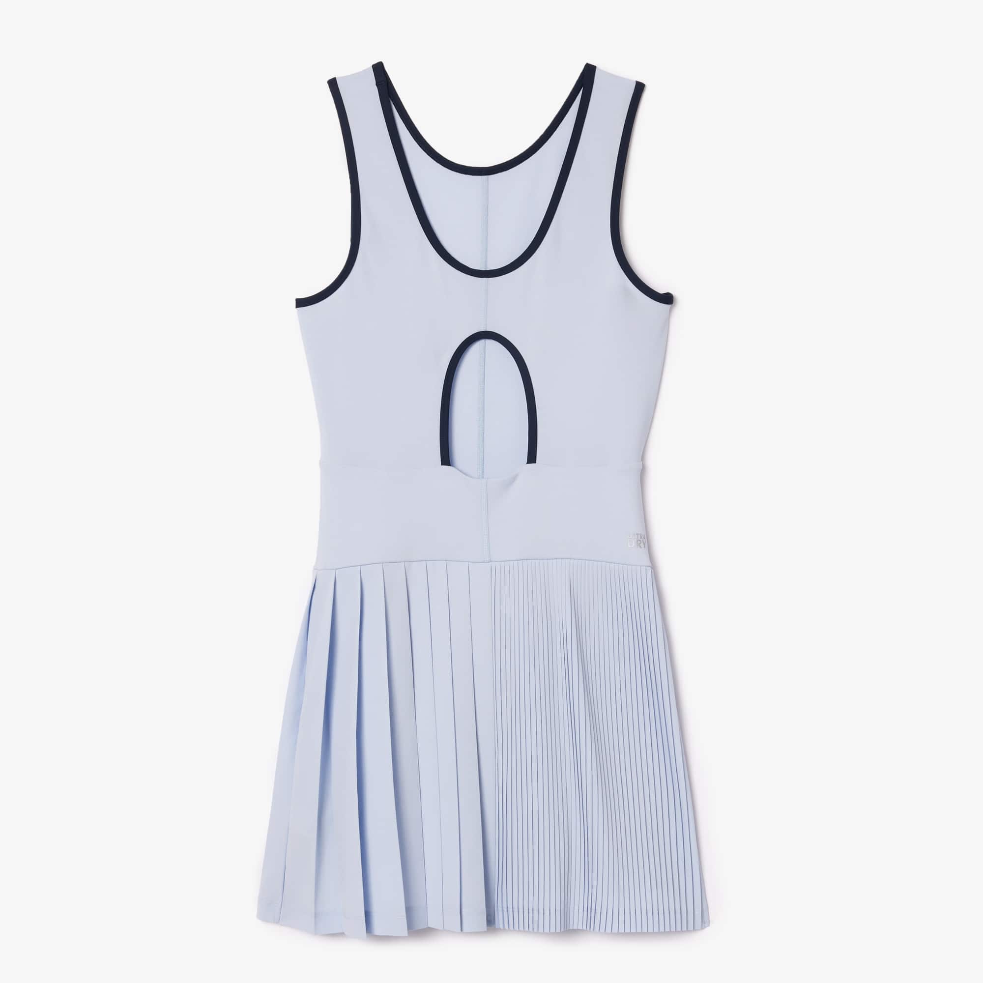 Robe Tennis Ultra-Dry stretch avec shorty séparé Robes & Jupes - Bleu - Lacoste - Femme