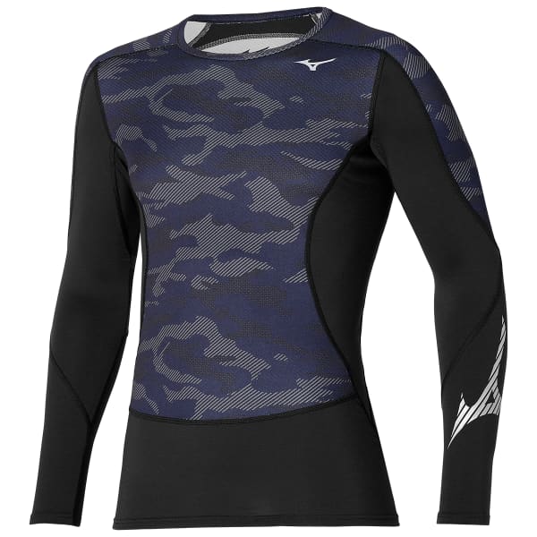 T-shirt thermique MIZUNO VIRTUAL BODY G3 CREW SHIRT BLACK