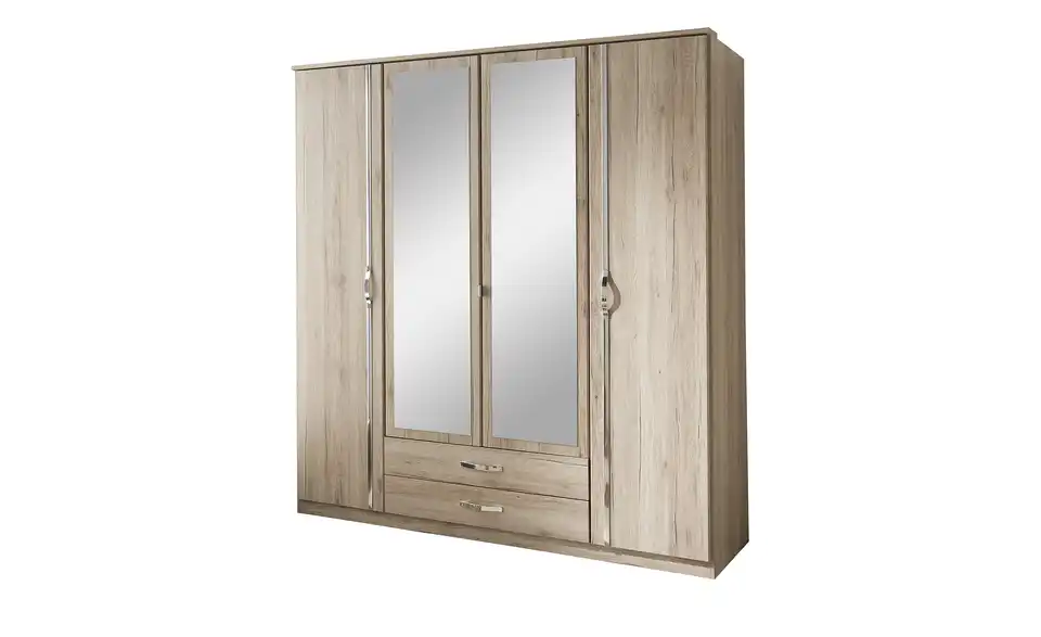 Kleiderschrank Duo 179 cm Eiche San Remo (Nachbildung)