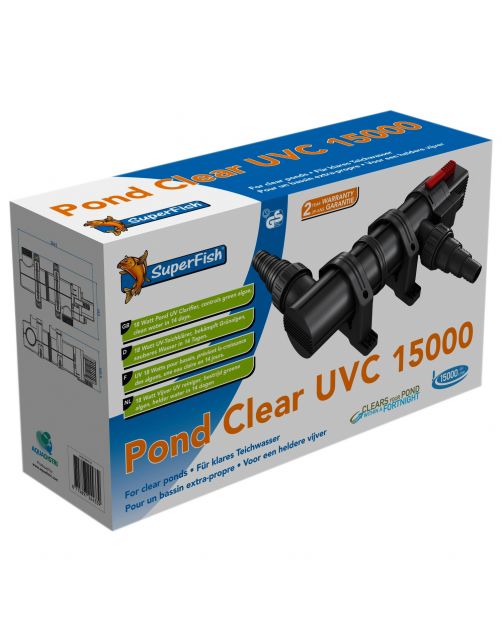 Superfish Pondclear Uvc - Filters - 18 Watt 15000 Uv-C