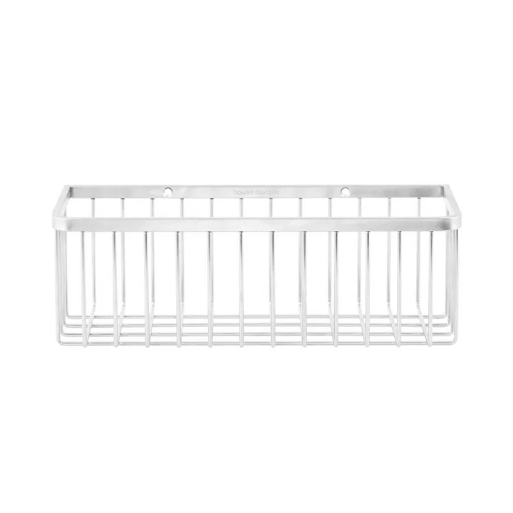 House Doctor - Basket Badezimmer Aufbewahrung, single / Edelstahl