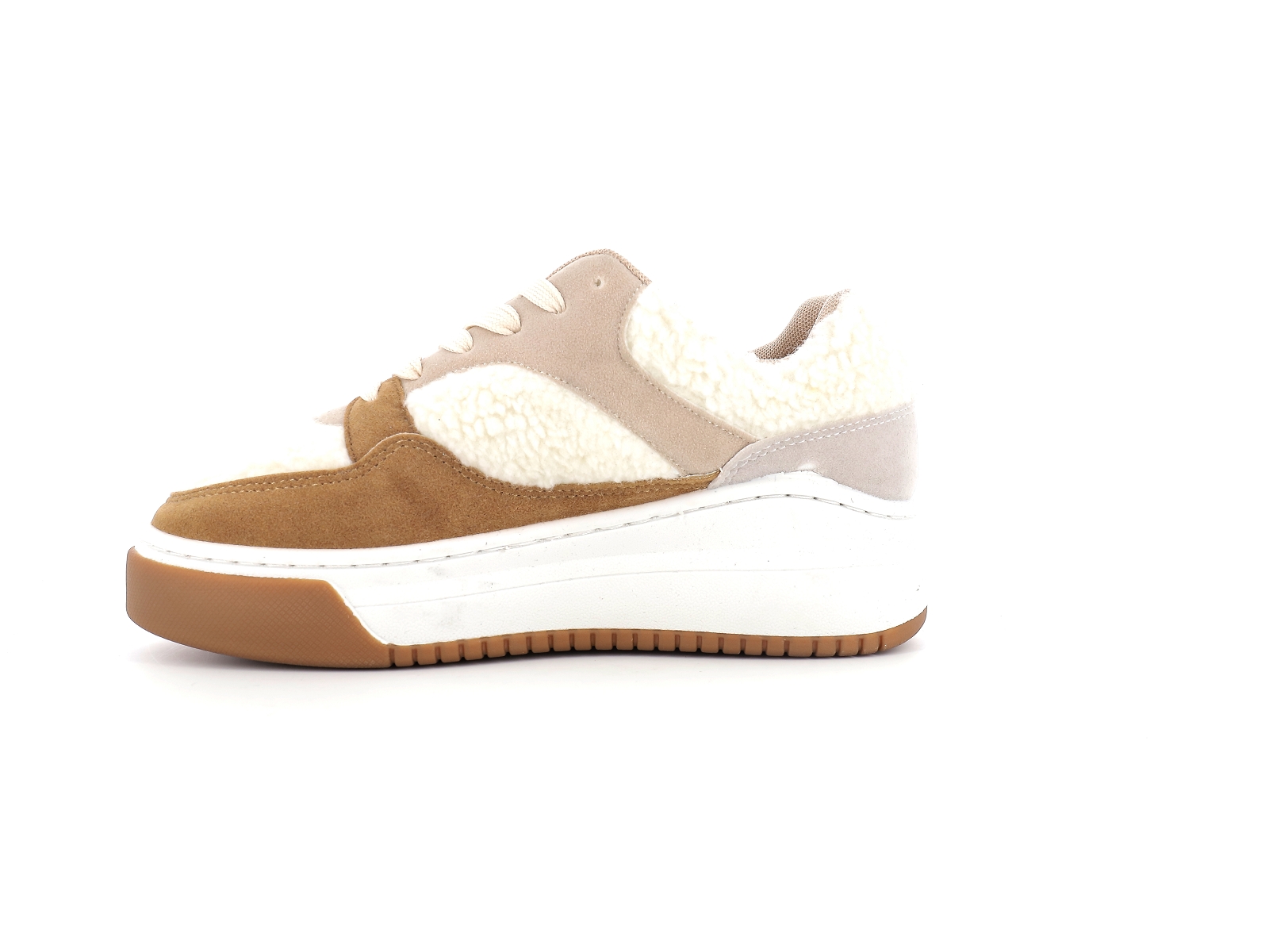 Refresh-17043502 Matières combinées Blanc Beige