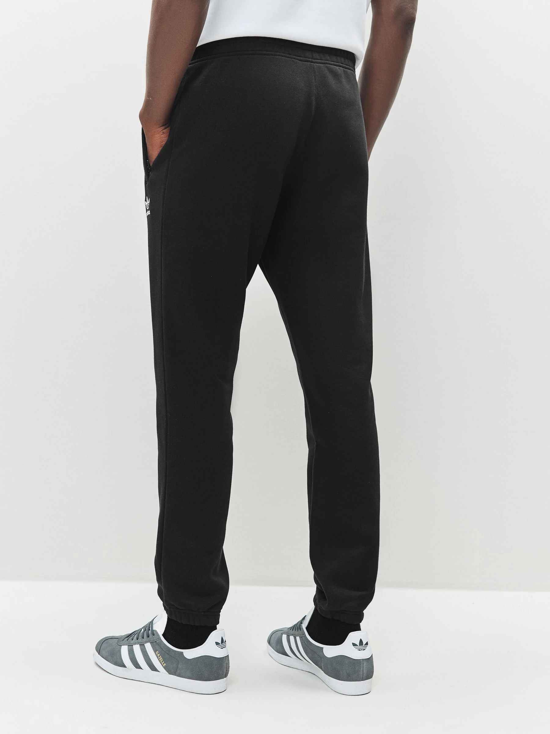 Zwart - adidas Originals Trefoil Essentials joggingbroek