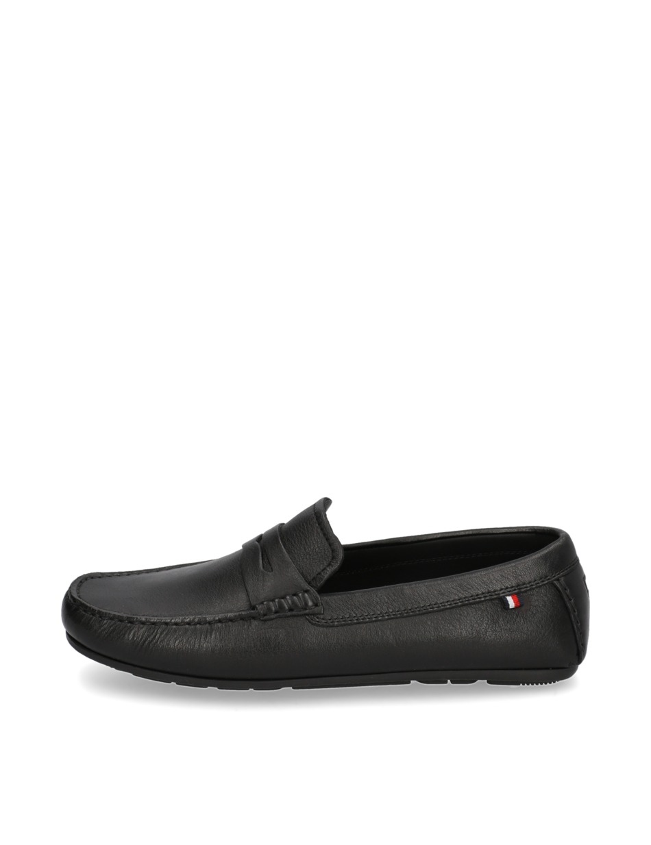 CLASSIC HILFIGER LEATHER DRIVER