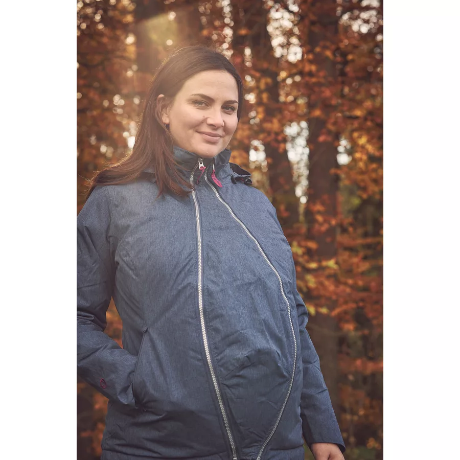 mamalila Winter-Tragejacke Winterfriend ice blue