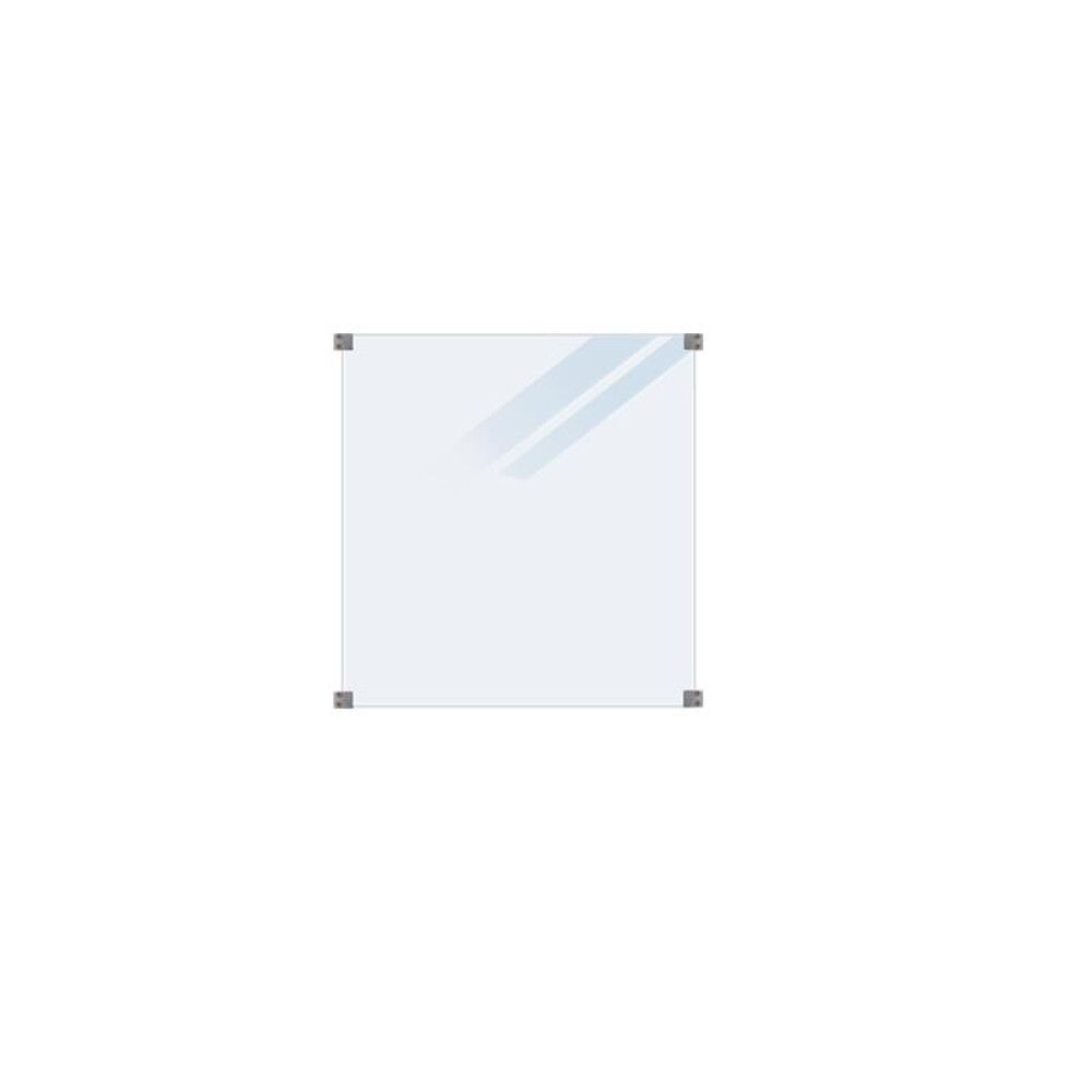 GLASSELEMENT PLUS INKL. 4 BESLAG 90X91CM FROSTET GLASS