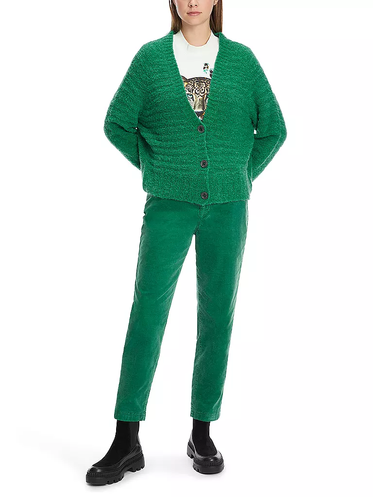 MARC CAIN Cardigan grün