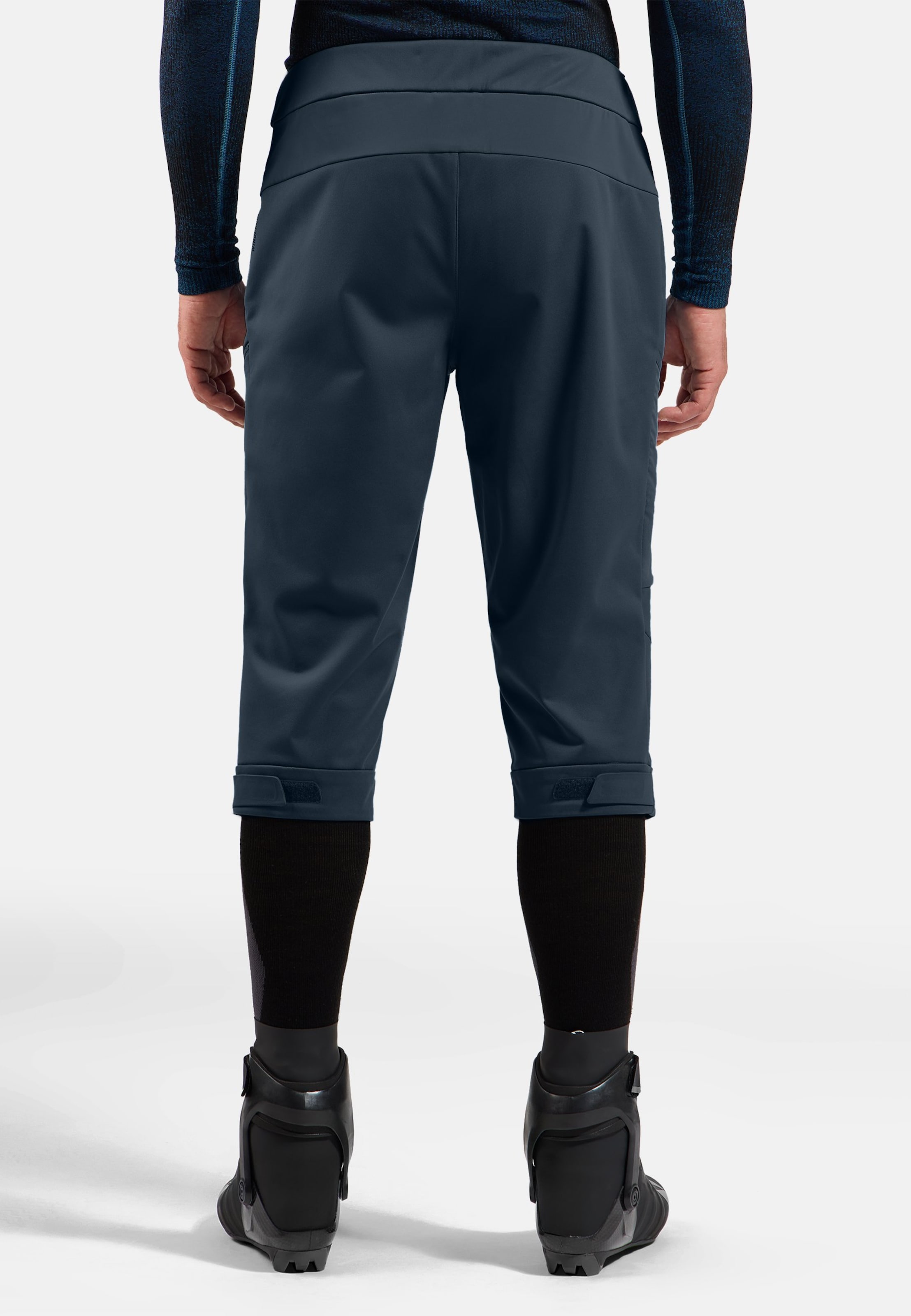Winddichte Zeroweight X-Warm 3/4-Hose in dark sapphire