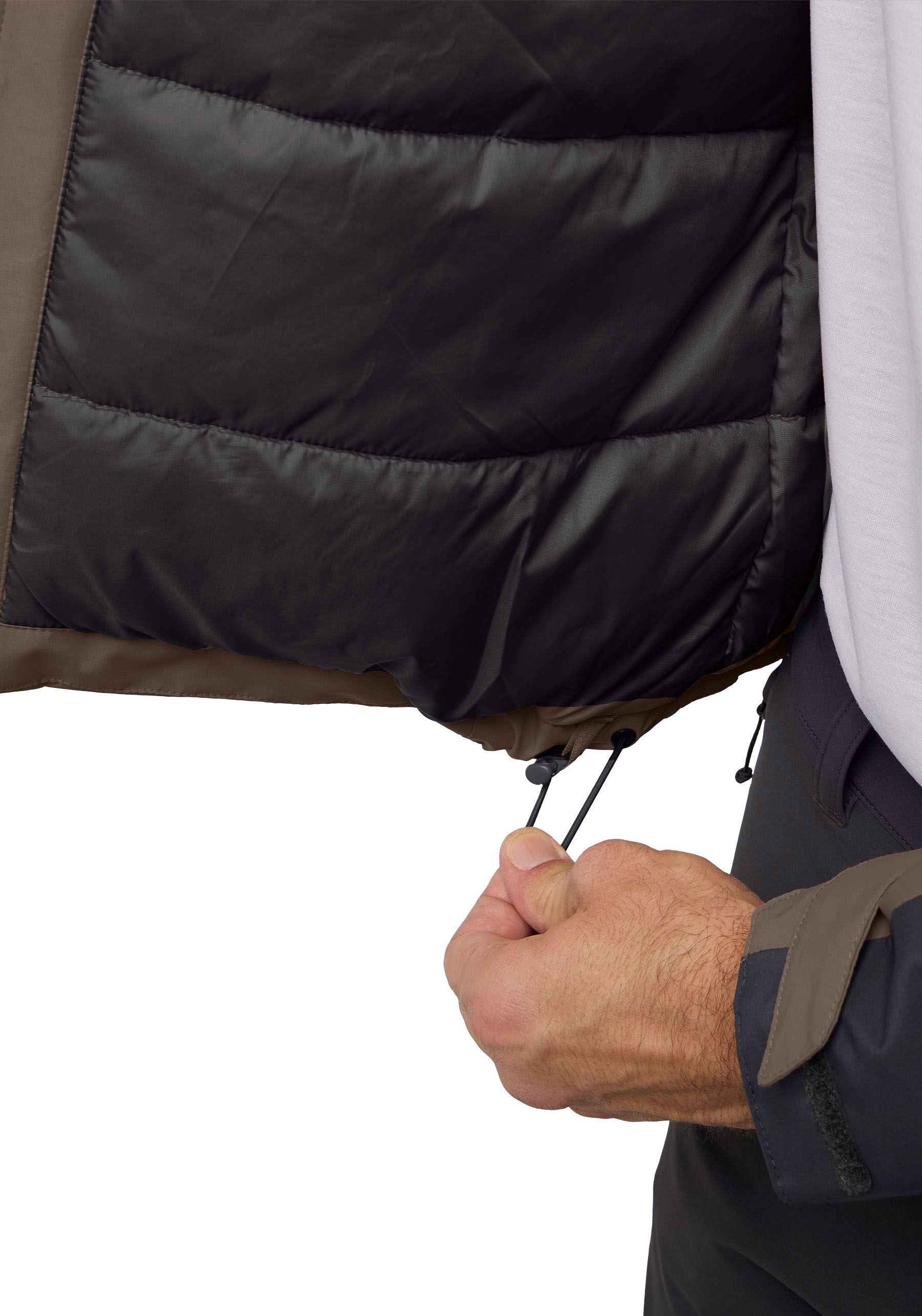 Jack Wolfskin Funktionsjacke »JASPER« mit Kapuze Wärmend, winddicht, wasserabweisend, Übergangsjacke