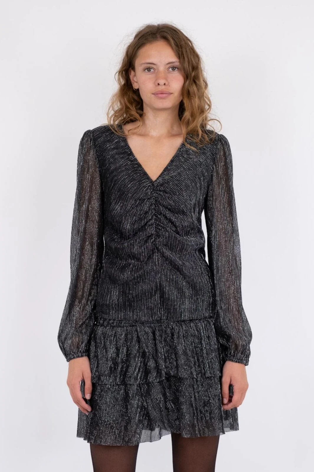 Neo Noir Ralph Glitz Blouse silver
