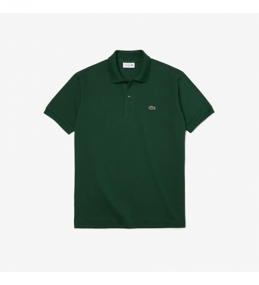 Camisa polo Lacoste Classic Fit tamanho G (12,12) verde