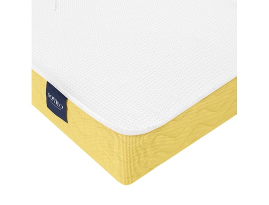 SOMEO - Matelas mousse aurore 400 clic-clac blanc 65+65x190 (clic cl...
