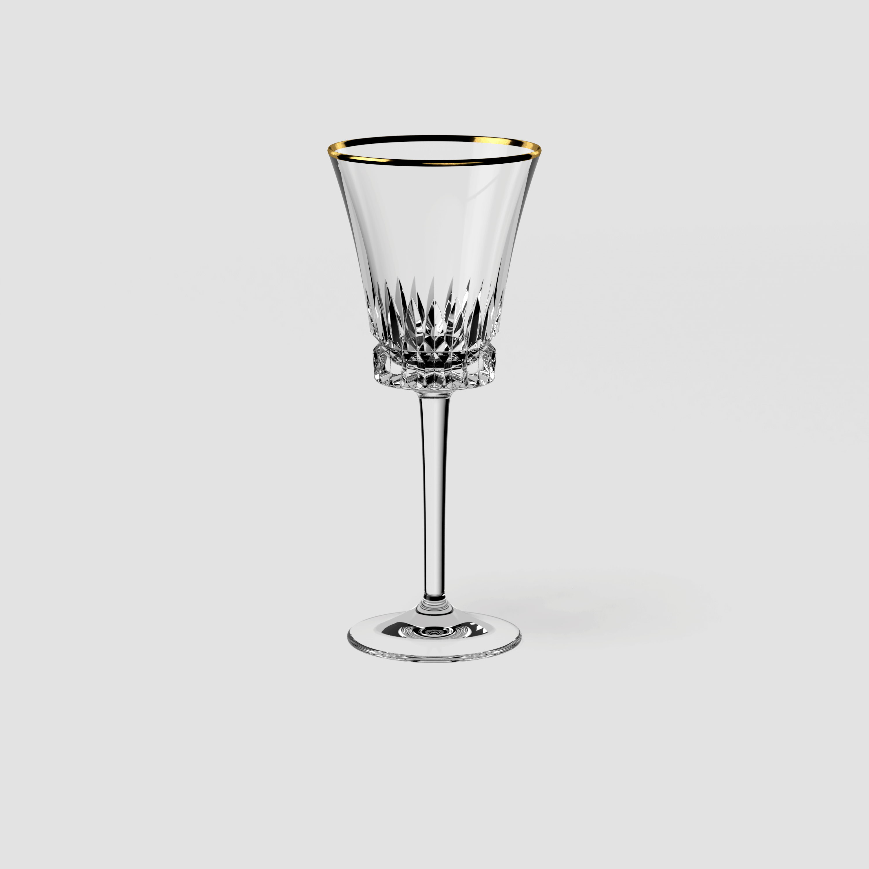 Grand Royal Red wine glass Clear, 6.8 oz, crystal glass