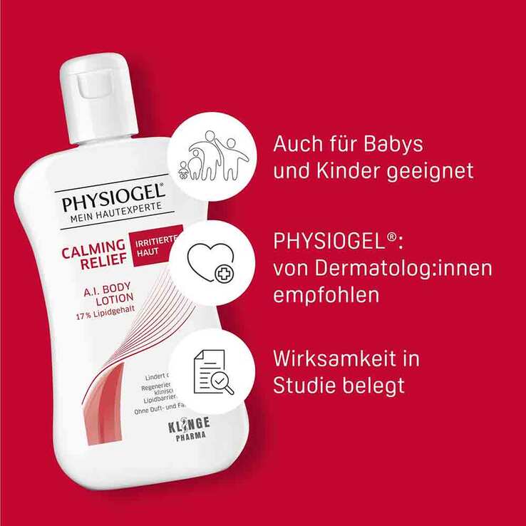 Physiogel Calming Relief A.I. Body Lotion für irritierte Haut, 200 ml