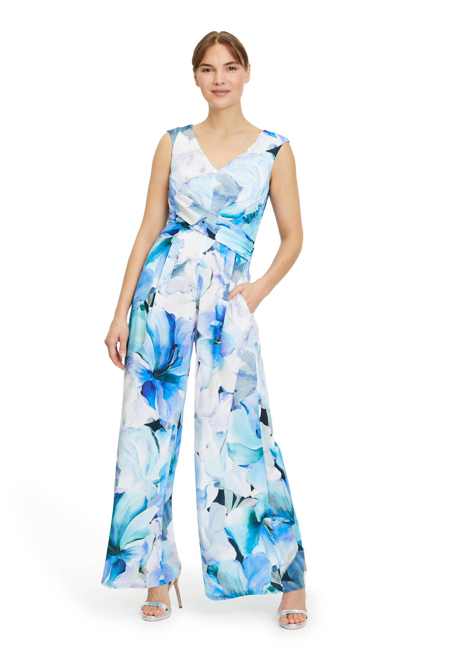 Vera Mont| Damen Jumpsuit mit Raffung