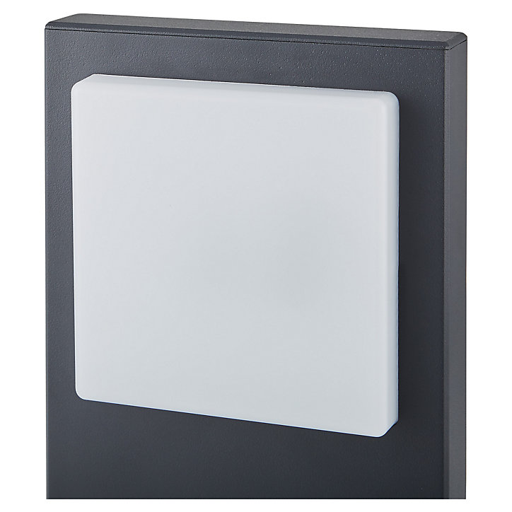 Borne LED Blooma Lutak noir H.40 cm IP44