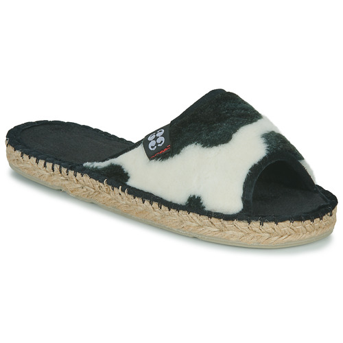 Art of Soule - COSY CLAQUETTES - Noir / Blanc