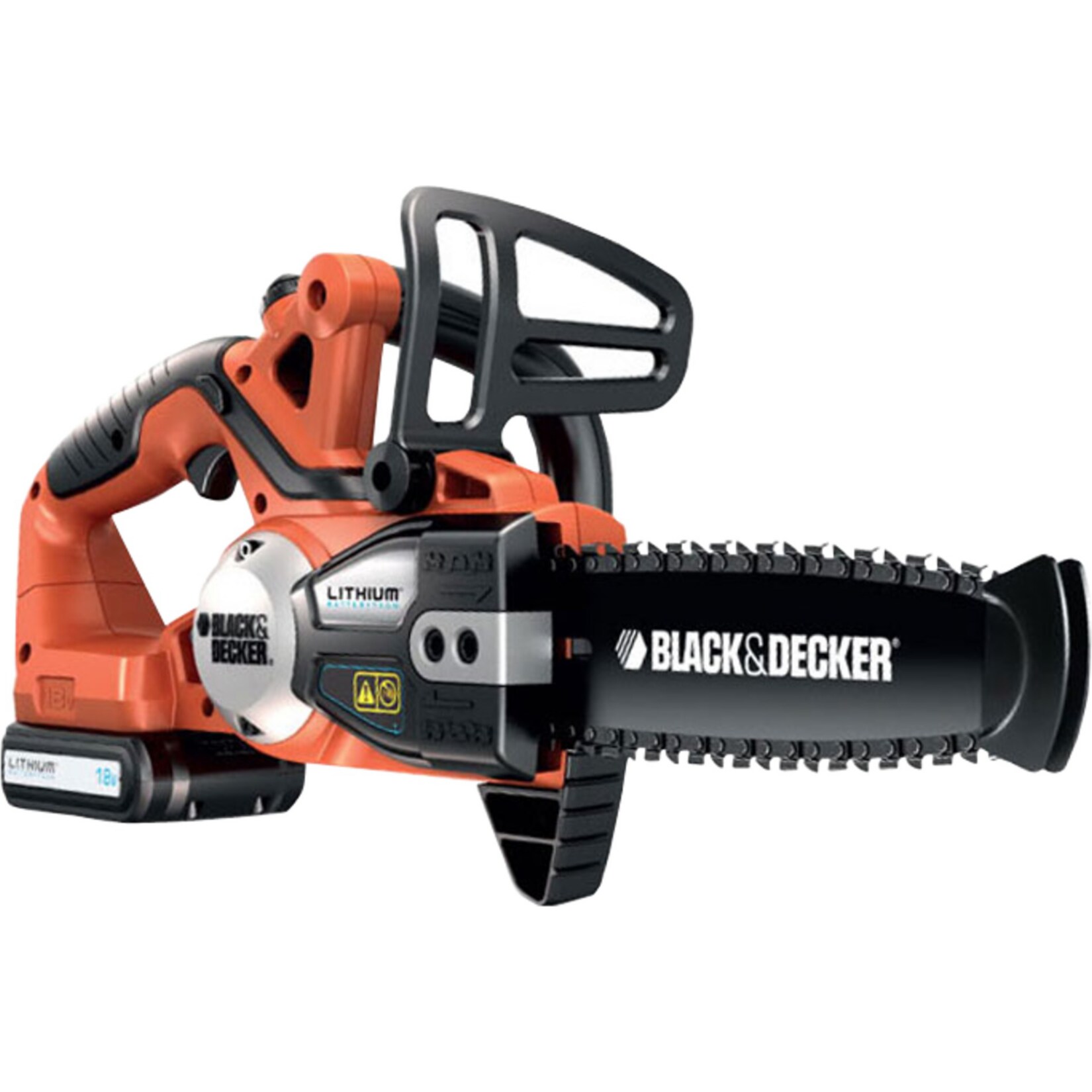 BLACK+DECKER Elektro-Kettensäge Akku-Kettensäge GKC1820L20, 18Volt