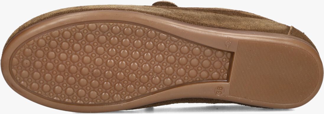 bruine posa mocassins boat loafer veg-shearling