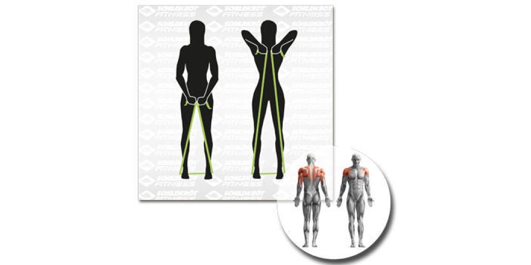 Schildkröt Fitness Fitnessbänder Fitnessbänder-Set mit zwei Stück