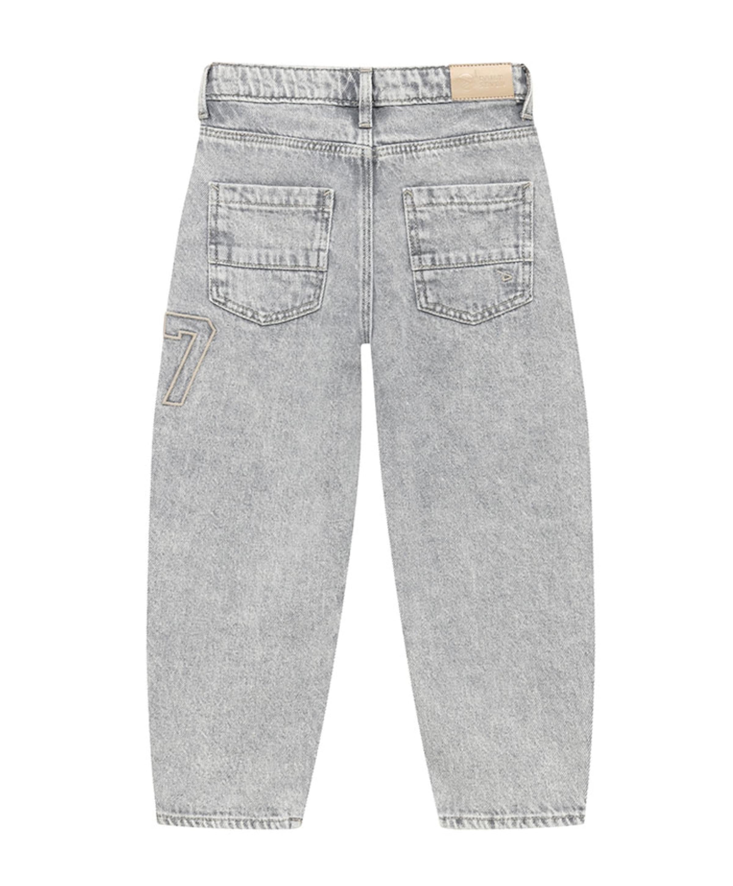 Daily7 Denim Barrel Fit jongens jeans grijs