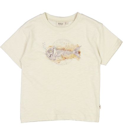 Wheat T-Shirt - Fischskelett - Kreide