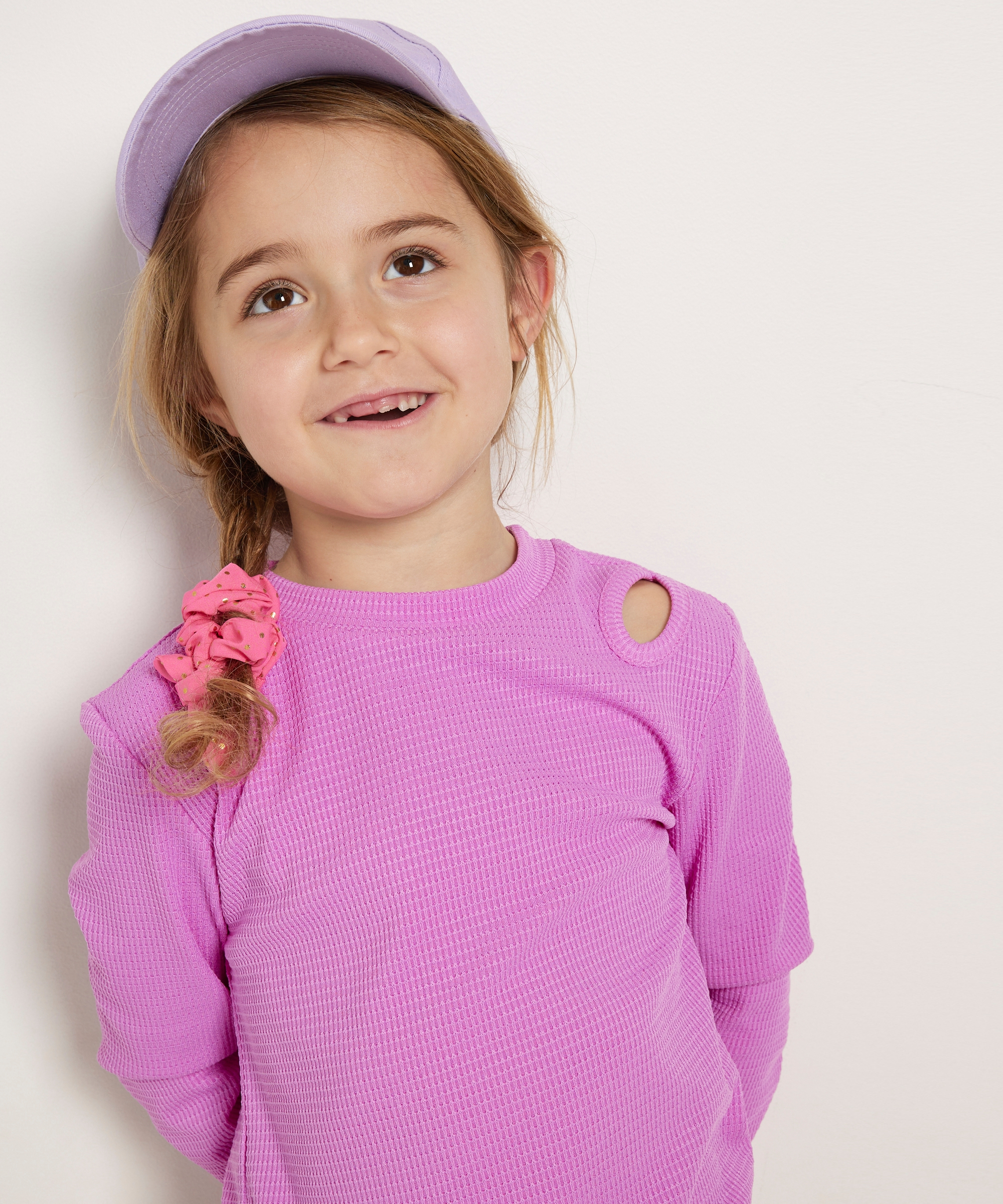 top met schouderdetails