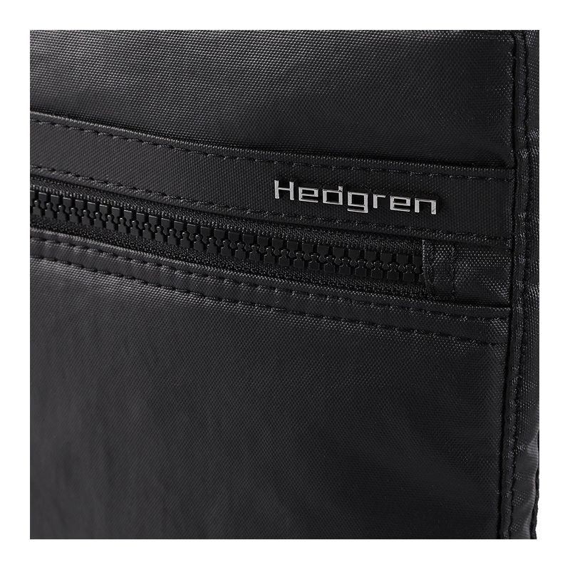 Sac bandoulière Leonce 21,5 cm Creased Black