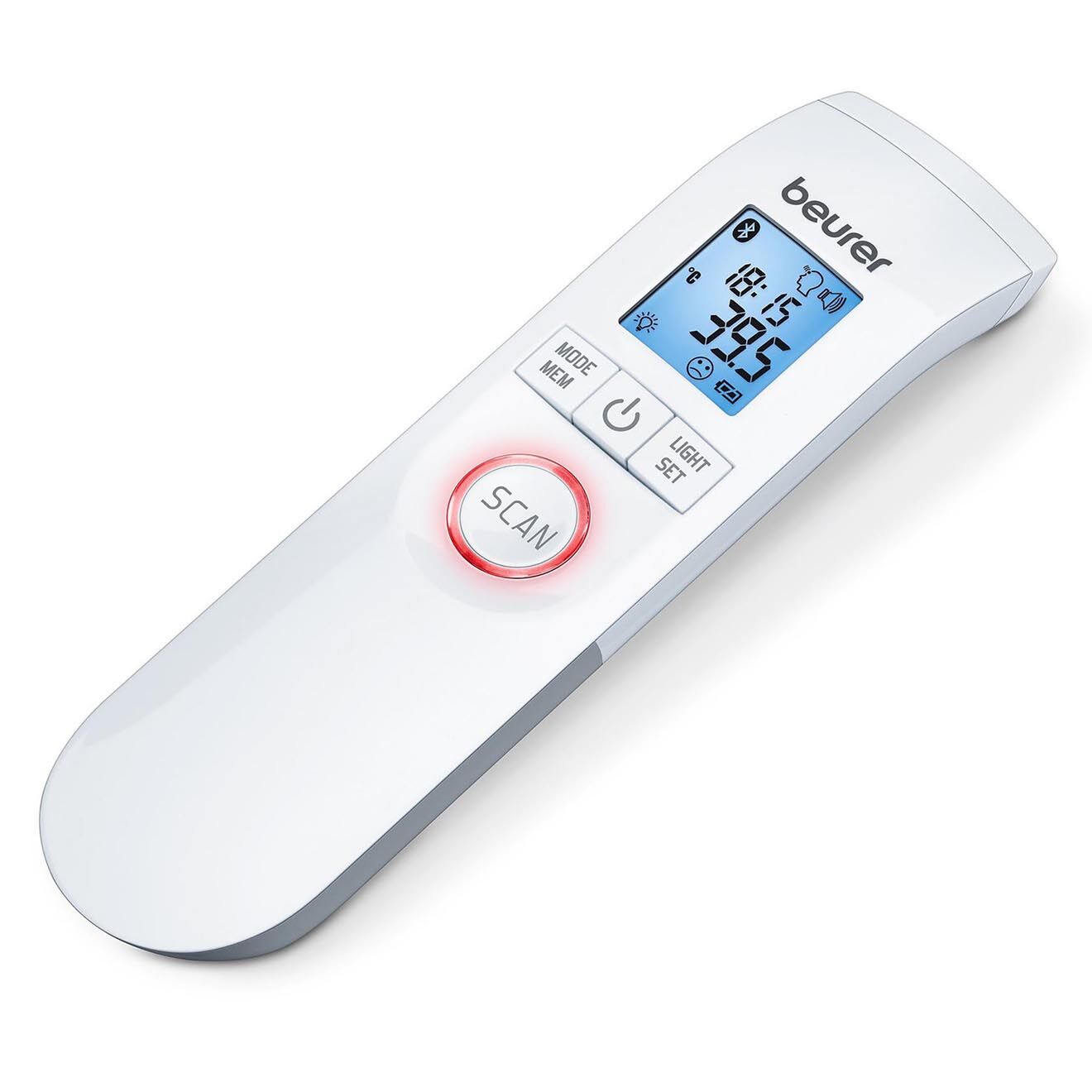 Beurer Thermomètre sans contact connecté blanc