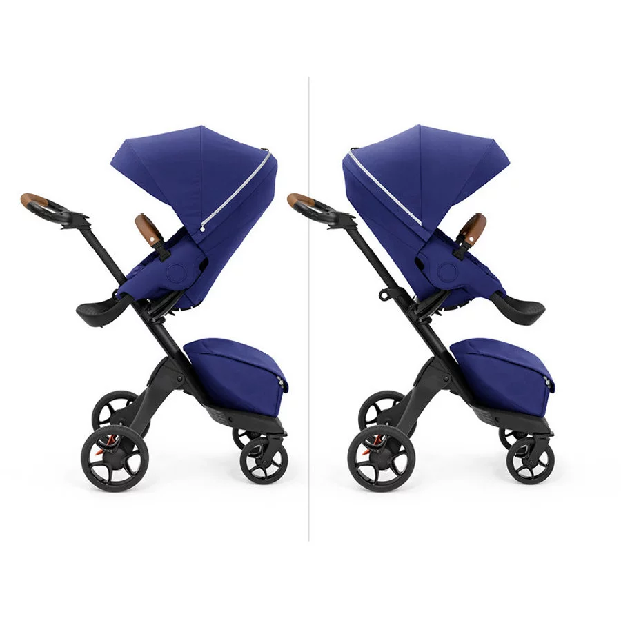 STOKKE® Kinderwagen Xplory® X inklusive Tragewanne Royal Blue