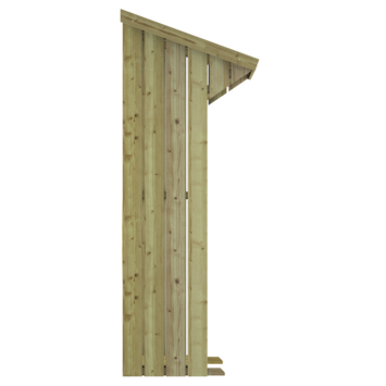 Haardhoutberging Wenen grenen hout 72 x 180 x 180 cm