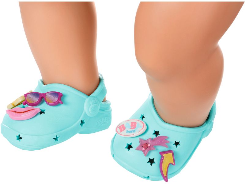 Baby Born Puppenkleidung Schuhe mit Pins assortiert Schuhe für die Puppe