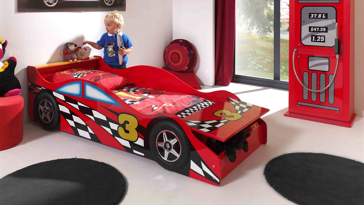 Bed Race car rood