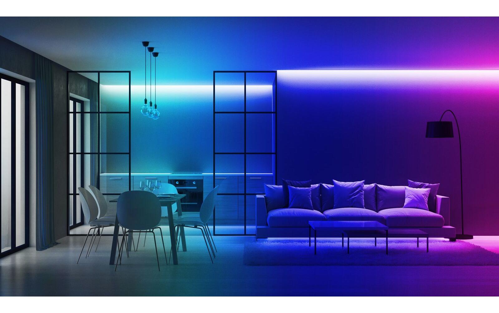 LED Stripe Line RGB, 1.5 m, IP20, ErweiterungSmarte LED-Leuchtstreifen