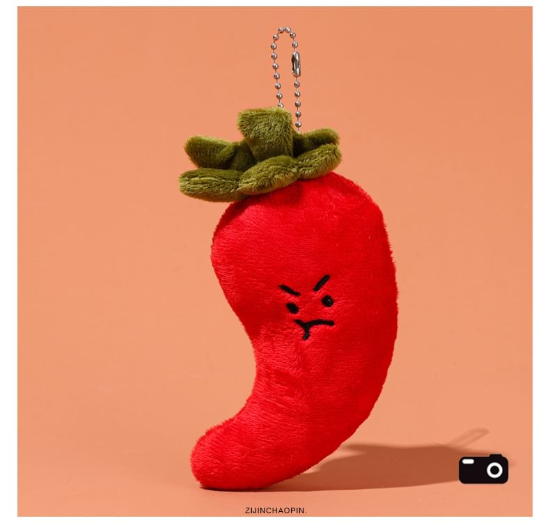 Blancorp - Chili Pluche Poppentas Sleutelhanger (Verschillende Ontwerpen)