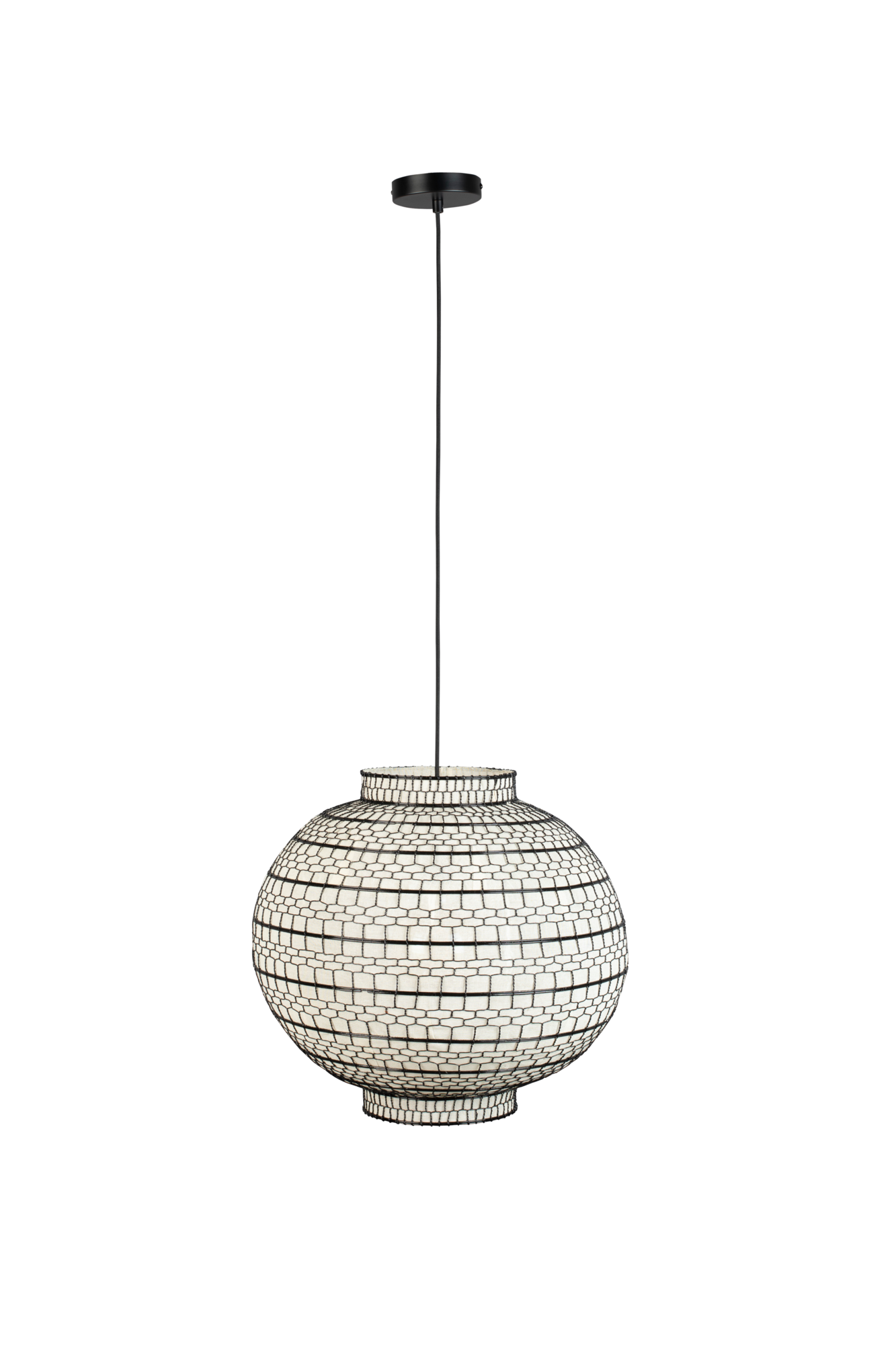 Dutchbone hanglamp Ming rond 45