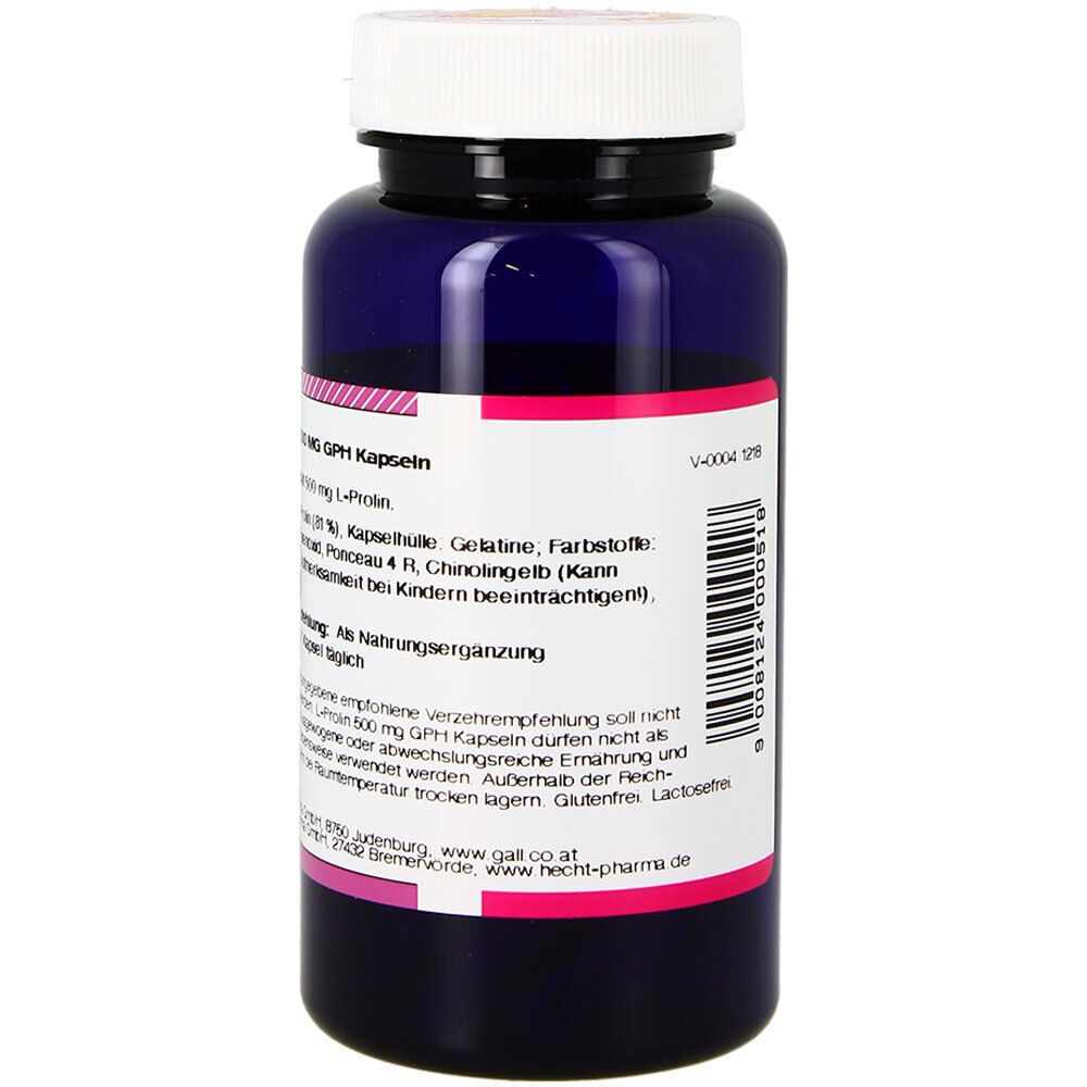 GALL PHARMA L-Prolin 500 mg GPH Kapseln