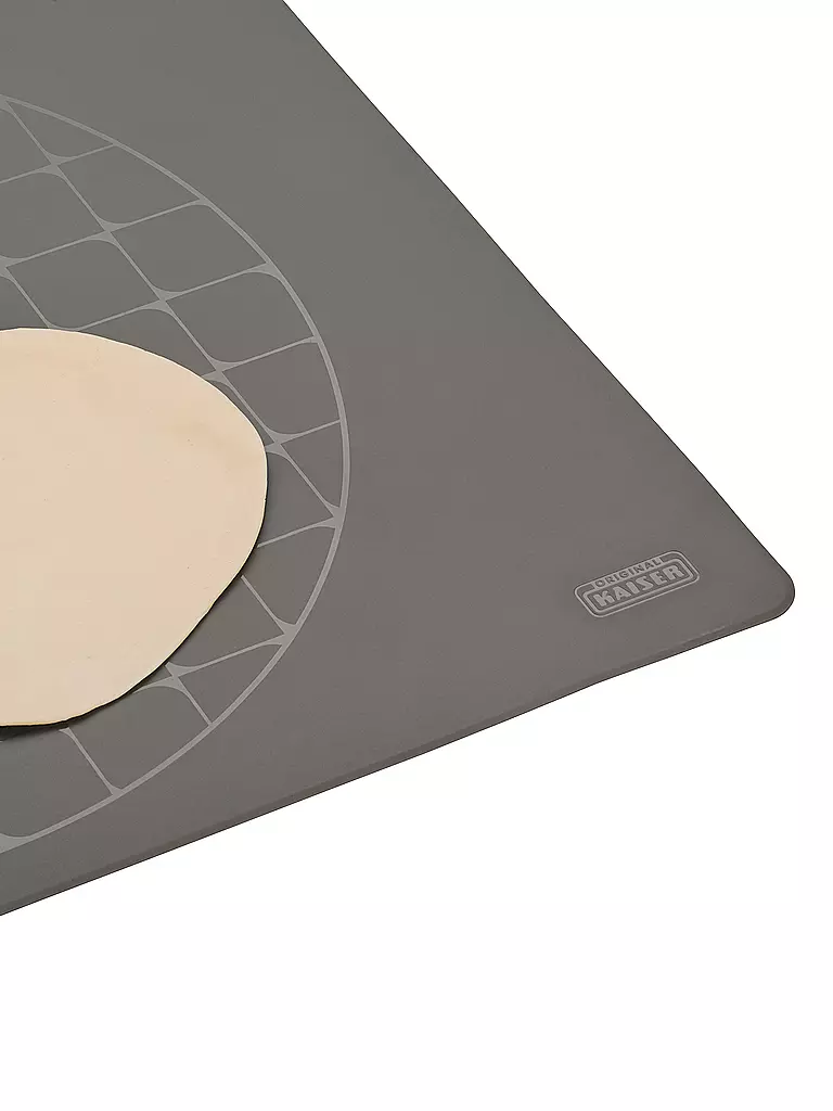 KAISER Ausrollmatte Silikon Grau  grau