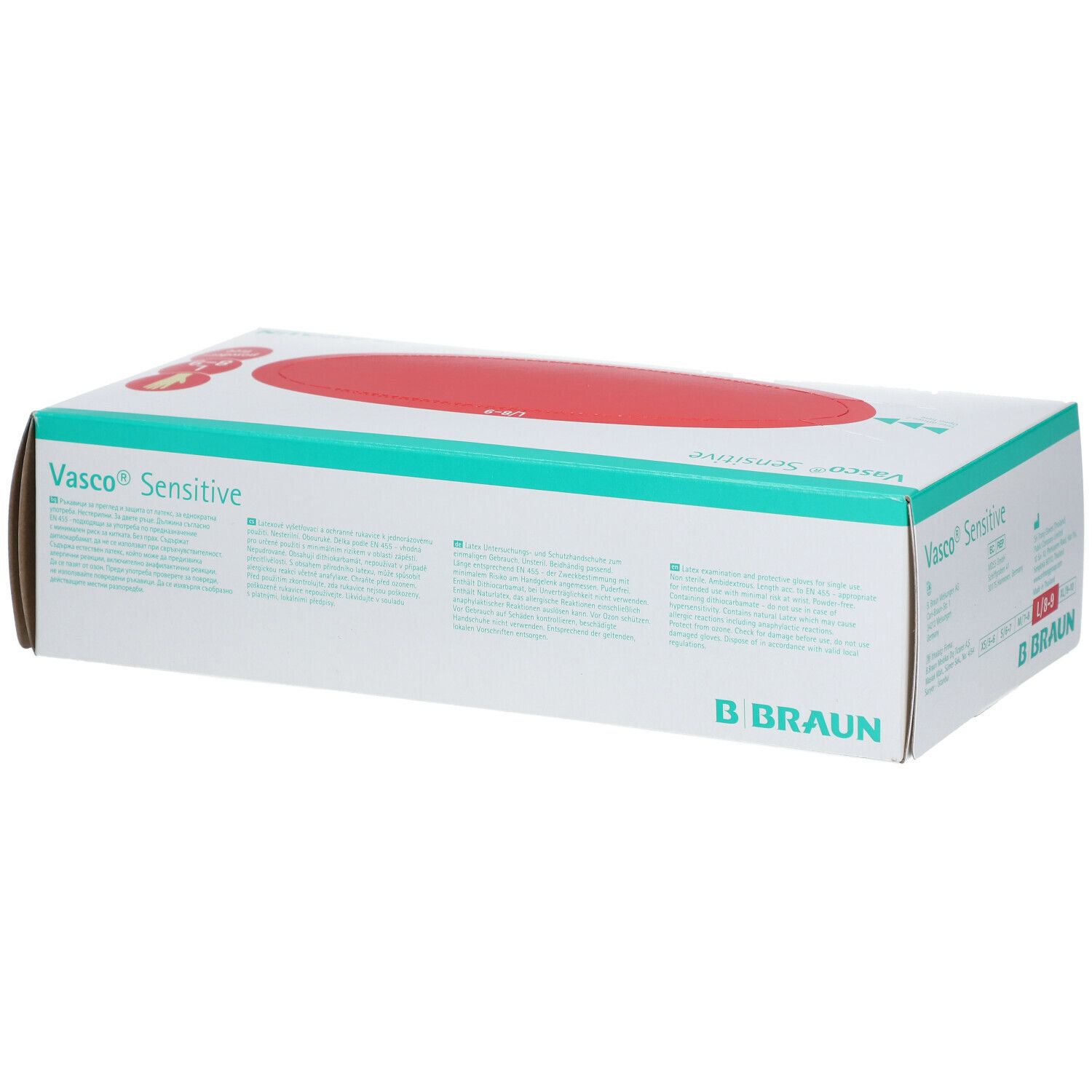 Vasco® Sensitive, puderfrei, Größe 8-9, groß