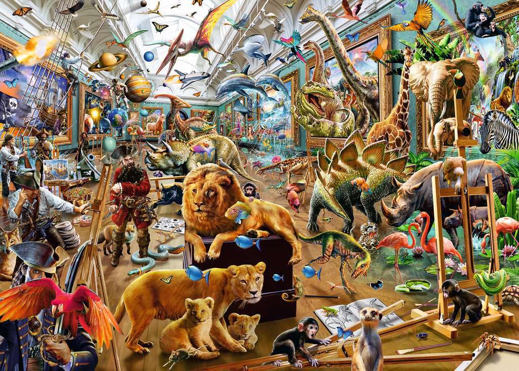 Ravensburger Spiel Chaos in der Galerie