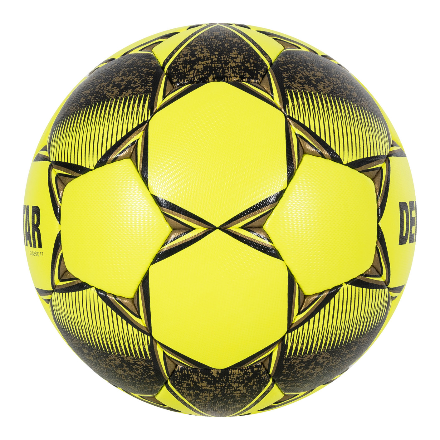 Derbystar Classic TT II Kunstgras Voetbal Maat 5 Geel Zwart Grijs