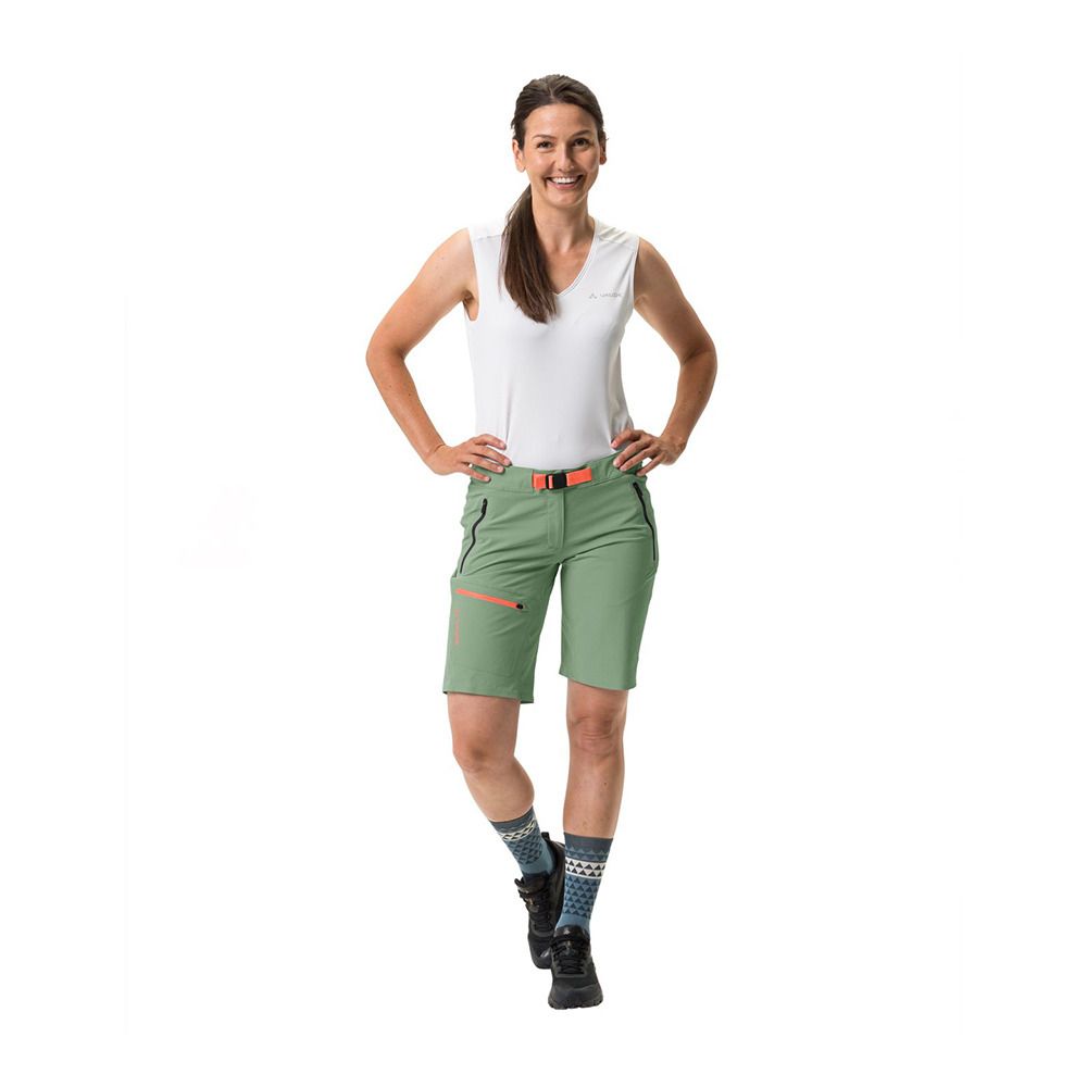 Vaude BADILE - Short Femme willow green
